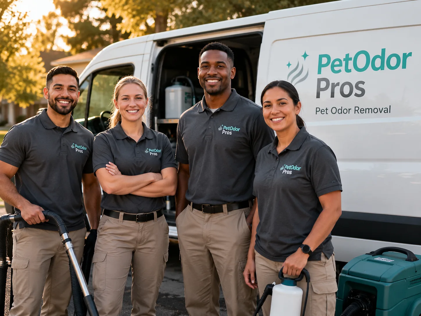 Pet Odor Removal team serving Grampian, PA